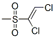 CAS 登录号：2700-89-2， (E)-1,2-二氯-1-甲基磺酰基乙烯