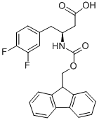 CAS 登录号：270063-55-3， 芴甲氧羰基-(S)-3-氨基-4-(3,4-二氟-苯基)-丁酸