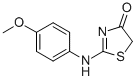 CAS#: 27052-12-6, 2-[(4-Methoxyphenyl)Amino]-4(5H)-Thiazolone
