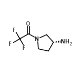 CAS 登录号：270584-80-0， 1-[(3R)-3-氨基-1-吡咯烷基]-2,2,2-三氟乙烷酮