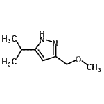 CAS#: 270585-21-2, 5-Isopropyl-3-(Methoxymethyl)-1H-Pyrazole