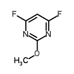 CAS#: 27078-75-7, 4,6-Difluoro-2-Methoxypyrimidine