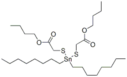 CAS#: 27107-88-6, 2,2'-[(Dioctylstannylene)Bis(Thio)]Diacetic Acid Dibutyl Ester