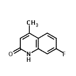 CAS#: 271241-24-8, 7-Fluoro-4-Methyl-2(1H)-Quinolinone
