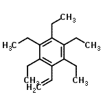 CAS#: 2715-34-6, 1,2,3,4,5-Pentaethyl-6-Vinylbenzene