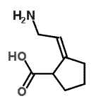 CAS#: 271586-02-8, (2Z)-2-(2-Aminoethylidene)Cyclopentanecarboxylic Acid