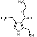CAS 登录号：27172-11-8， 乙基2,4-二乙基-1H-吡咯-3-羧酸酯