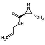 CAS 登录号：272113-90-3， (2S,3R)-N-烯丙基-3-甲基-2-氮丙啶甲酰胺