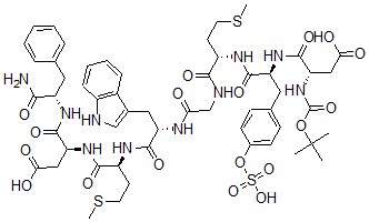 CAS 登录号：27220-86-6， 叔丁氧羰基缩胆囊素-8