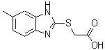 CAS#: 27231-37-4, [(6-Methyl-1H-Benzimidazol-2-Yl)Sulfanyl]Acetic Acid