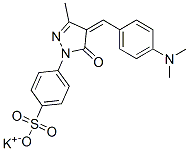 CAS#: 27268-31-1, Potassium 4-[4-[[4-(Dimethylamino)Phenyl]Methylene]-4,5-Dihydro-3-Methyl-5-Oxo-1H-Pyrazol-1-Yl]Benzenesulphonate