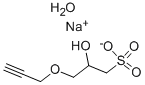 CAS 登录号：272769-92-3， 2-羟基-3-(丙-2-炔基氧基)丙烷-1-磺酸钠水合物