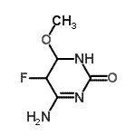 CAS 登录号：272781-94-9， 4-氨基-5-氟-6-甲氧基-5,6-二氢-2(1H)-嘧啶酮