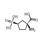 CAS#: 272783-90-1, (1S,3R)-1-Amino-3-Phosphonocyclopentanecarboxylic Acid