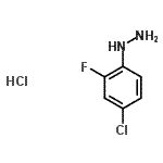 CAS#: 27302-94-9, (4-Chloro-2-Fluorophenyl)Hydrazine Hydrochloride (1:1)