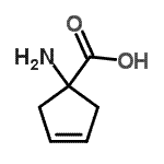 CAS 登录号：27314-05-2， 1-氨基-3-环戊烯-1-羧酸