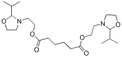 CAS 登录号：27325-78-6， 二[2-[2-异丙基恶唑烷-3-基]乙基]己二酸酯