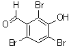 CAS 登录号：2737-22-6， 2,4,6-三溴-3-羟基-苯甲醛