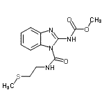 CAS#: 27386-64-7, Methyl N-[1-(2-Methylsulfanylethylcarbamoyl)Benzimidazol-2-Yl]Carbamate
