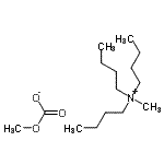CAS 登录号：274257-37-3， N,N-二丁基-N-甲基-1-丁烷铵甲基碳酸酯