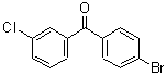 CAS 登录号：27434-90-8， (4-溴苯基)(3-氯苯基)甲酮