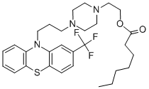 CAS#: 2746-81-8, 2-[4-[3-[2-(Trifluoromethyl)Phenothiazin-10-Yl]Propyl]Piperazin-1-Yl]Ethyl Heptanoate