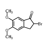 CAS#: 2747-08-2, 2-Bromo-5,6-Dimethoxy-1-Indanone