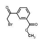 CAS 登录号：27475-19-0， 甲基3-(溴乙酰基)苯甲酸酯
