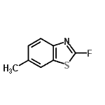 CAS#: 27484-67-9, 2-Fluoro-6-Methyl-1,3-Benzothiazole
