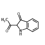 CAS#: 27545-06-8, 2-Acetyl-1,2-Dihydro-3H-Indol-3-One