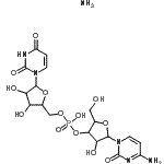 CAS 登录号：27552-97-2， 胞苷酰(3'->5')尿苷铵盐