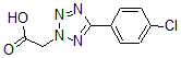 CAS#: 27582-37-2, 5-(4-Chlorophenyl)-2H-Tetrazol-2-Yl]Acetic Acid