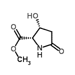 CAS#: 2764-46-7, Methyl (3R)-3-Hydroxy-5-Oxo-L-Prolinate