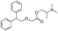 CAS 登录号：27722-03-8， 二苯基乙氧基乙酸 2-(二甲基氨基)丙基酯