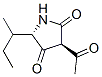 CAS 登录号：27778-66-1， (5S)-3-乙酰基-5-[(S)-1-甲基丙基]-2,4-吡咯烷二酮