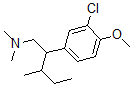 CAS#: 27778-78-5, 3-Chloro-4-Methoxy-N,N-Dimethyl-beta-(1-Methylpropyl)Benzeneethanamine