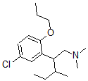 CAS#: 27778-84-3, 5-Chloro-N,N-Dimethyl-beta-(1-Methylpropyl)-2-Propoxybenzeneethanamine