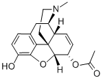 CAS 登录号:2784-73-8, 吗啡 6-乙酸酯