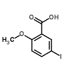 CAS#: 2786-00-7, 5-Iodo-2-Methoxybenzoic Acid
