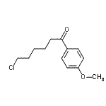 CAS 登录号：278619-91-3， 6-氯-1-(4-甲氧基苯基)-1-己酮