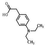 CAS#: 27864-28-4, [4-(Diethylamino)Phenyl]Acetic Acid