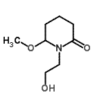 CAS#: 278794-15-3, 1-(2-Hydroxyethyl)-6-Methoxy-2-Piperidinone