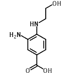 CAS#: 279227-01-9, 3-Amino-4-[(2-Hydroxyethyl)Amino]Benzoic Acid