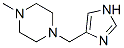 CAS#: 279679-93-5, 1-(1H-Imidazol-4-Ylmethyl)-4-Methyl-Piperazine