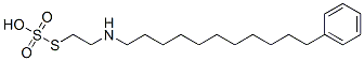 CAS 登录号：27976-24-5， 硫代硫酸氢 S-[2-[(11-苯基十一烷基)氨基]乙基]酯