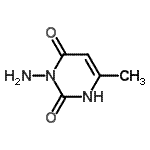 CAS 登录号：28004-46-8， 3-氨基-6-甲基-2,4(1H,3H)-嘧啶二酮