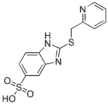 CAS#: 28020-71-5, 2-[(2-Pyridinylmethyl)Thio]-1H-Benzimidazole-5-Sulphonic Acid