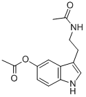 CAS#: 28026-16-6, N-[2-[5-(Acetyloxy)-1H-Indol-3-Yl]Ethyl]-Acetamide