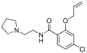 CAS 登录号：28046-05-1， 2-(烯丙氧基)-4-氯-N-[2-(1-吡咯烷基)乙基]苯甲酰胺