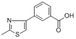 CAS#: 28077-41-0, 3-(2-Methyl-4-Thiazolyl)-Benzoic Acid